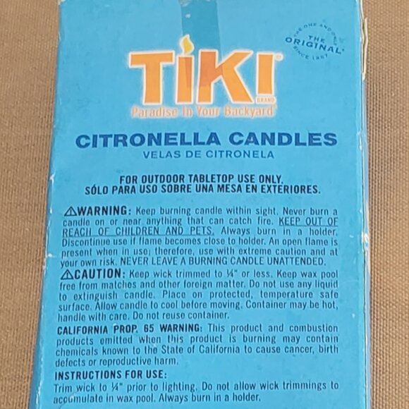 The Original Tiki Brand 12pk Tealight Citronella Candles .45oz ea. Outdoor Only - Picture 12 of 16